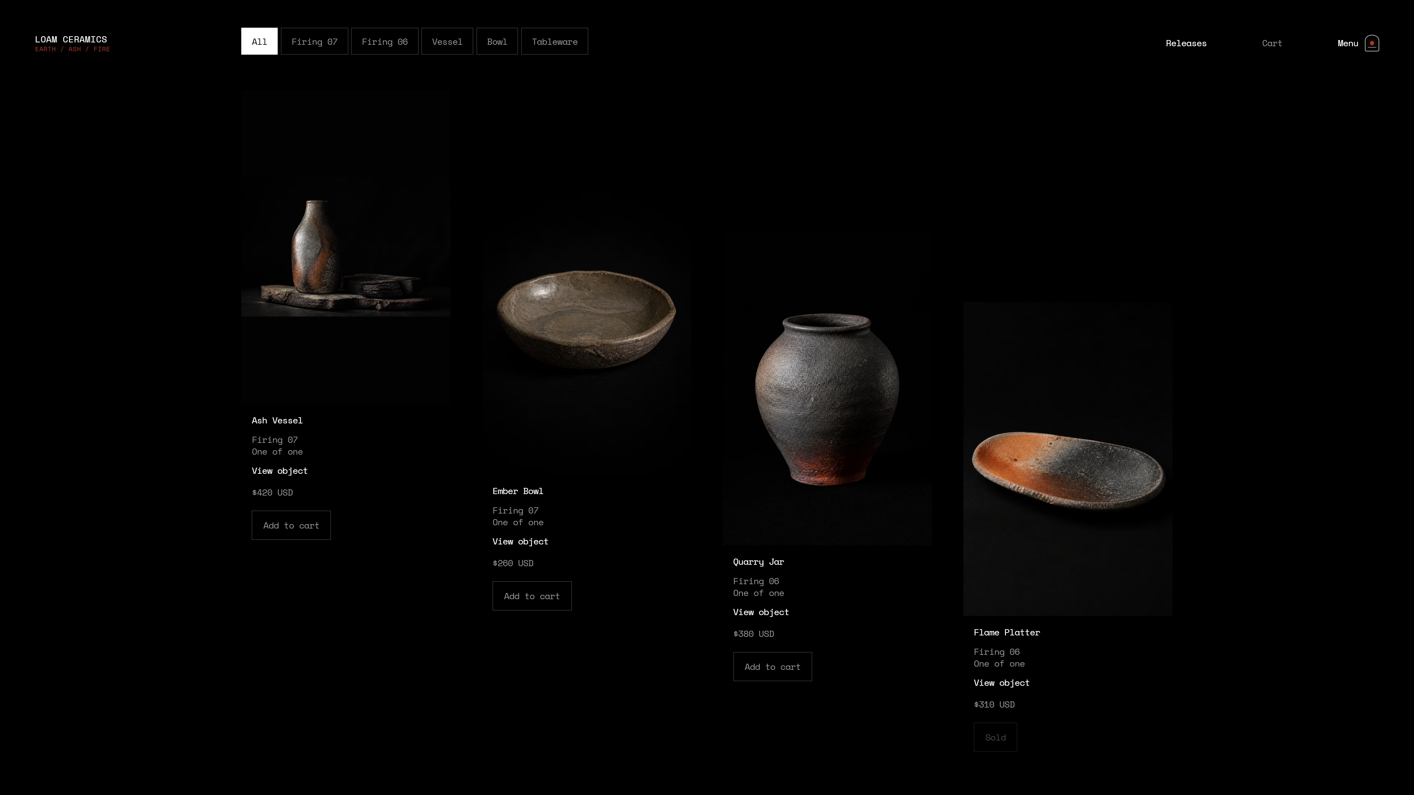 LOAM Ceramics releases preview